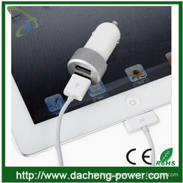 5V 3.1A dual Usb car charger for Macbook pro Iphone/Tablet/Ipad/Samsung